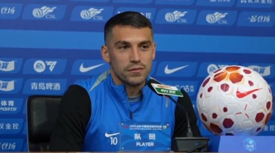 mk体育官网-斯坦丘：感谢武汉球迷对我的爱和支持，在这有很多美好的回忆