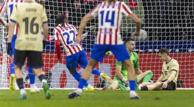 mk体育官网-半场0比4，巴萨为何惨败马竞？