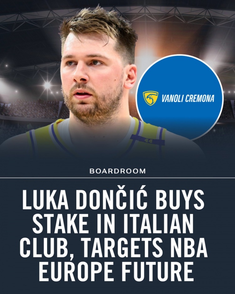 mk体育-东契奇加入投资集团收购意大利球队 球队计划竞标加入NBA欧洲联赛